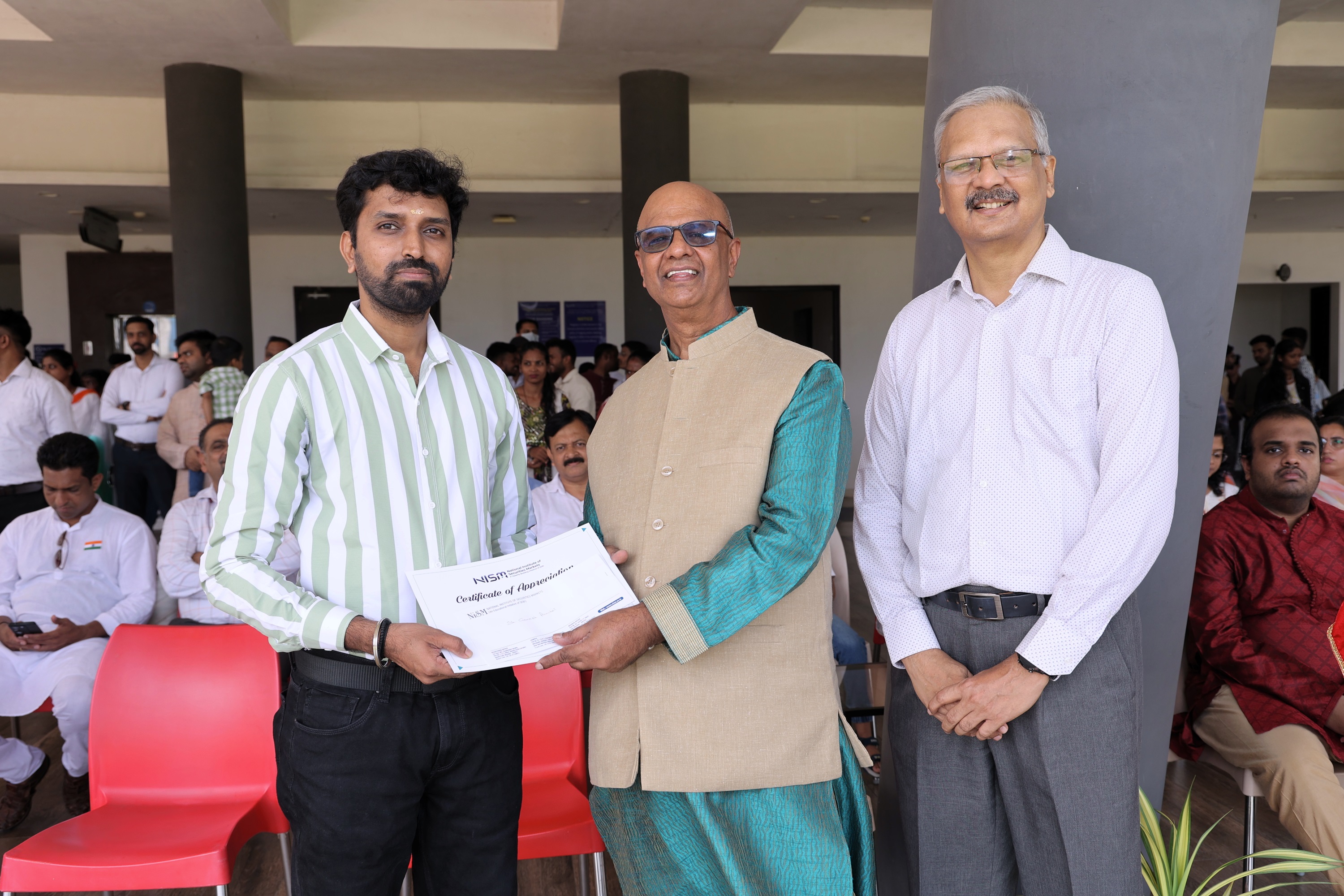 Independence Day Celebration at NISM Campus