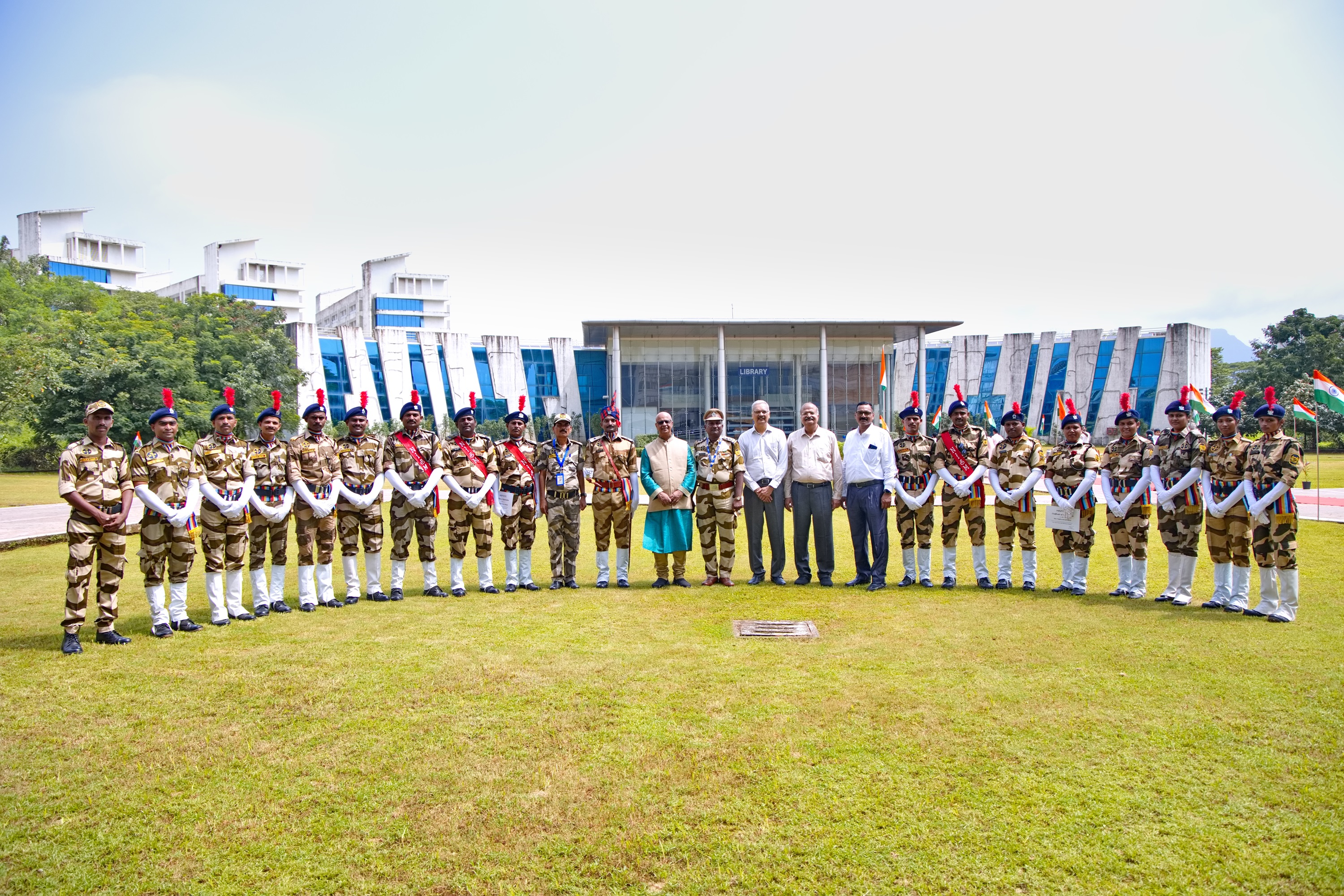 Independence Day Celebration at NISM Campus