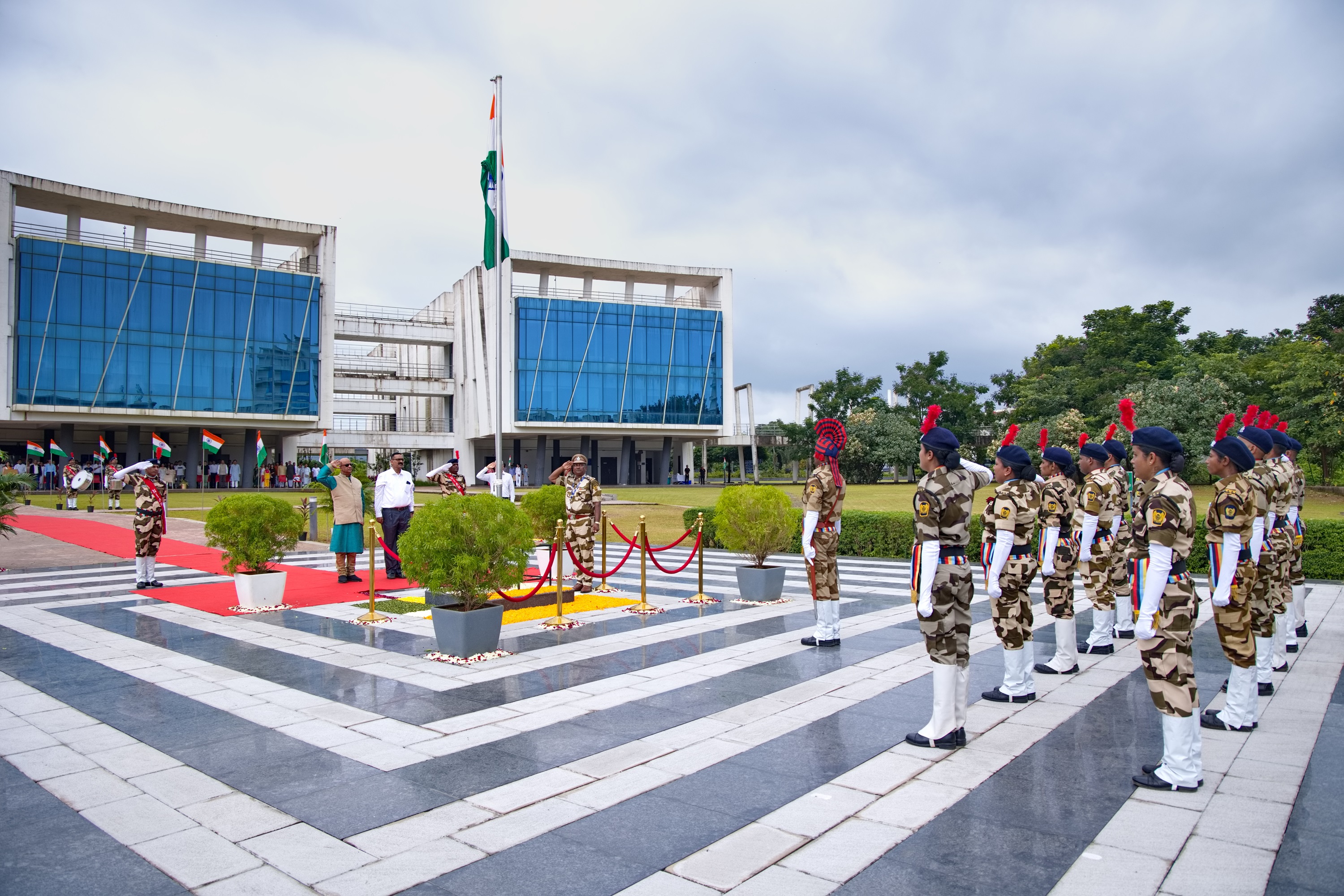 Independence Day Celebration at NISM Campus