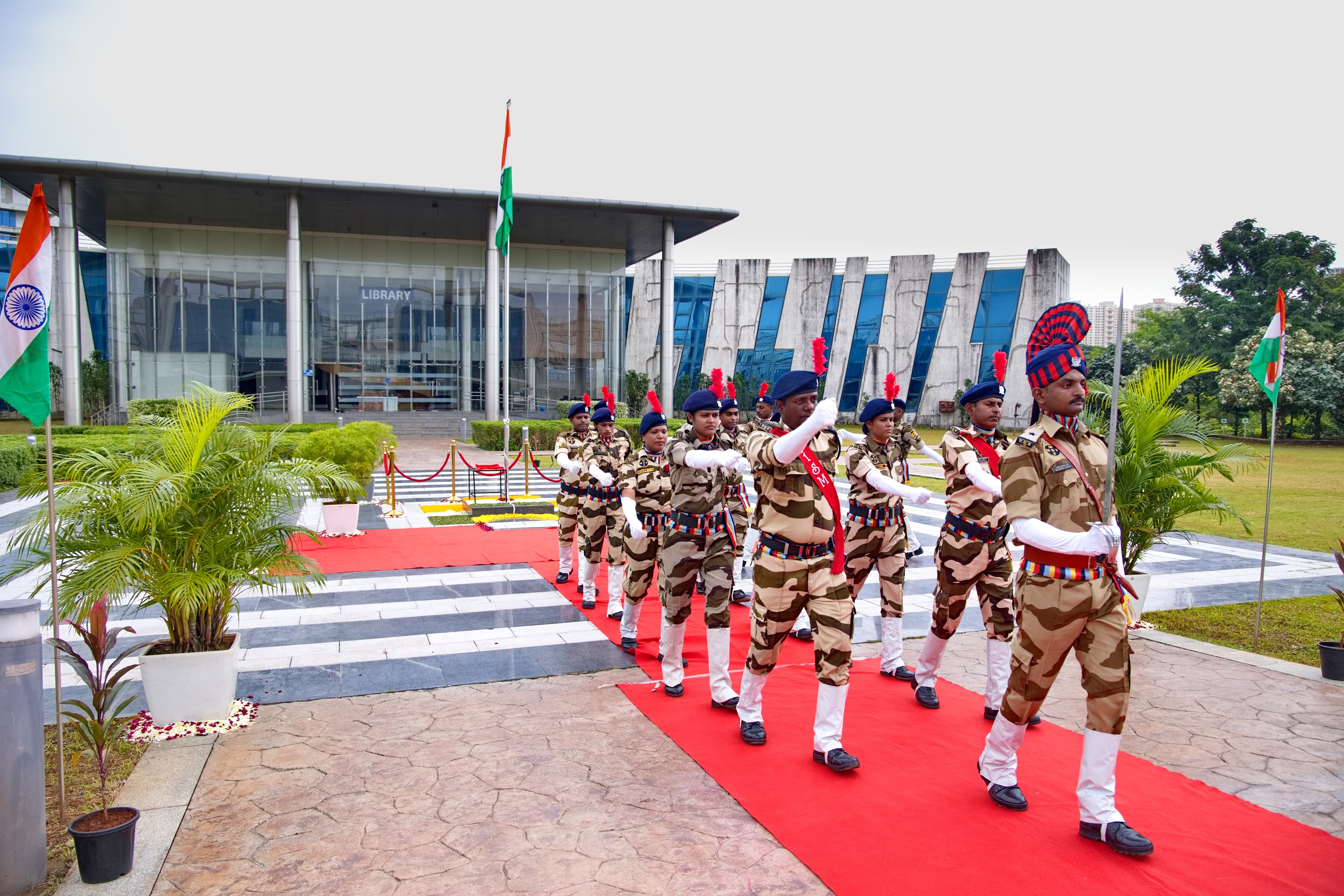 Independence Day Celebration at NISM Campus