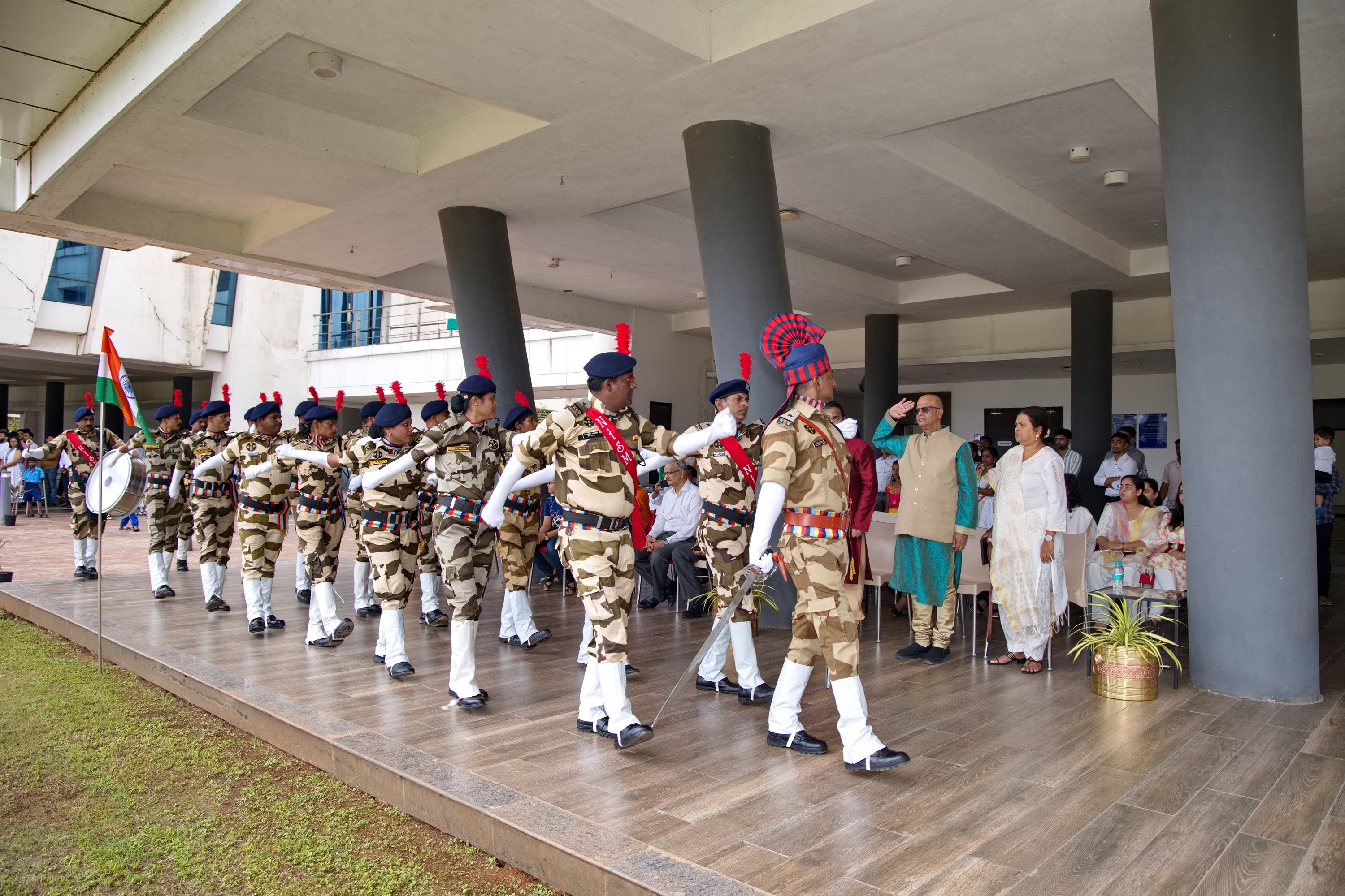 Independence Day Celebration at NISM Campus