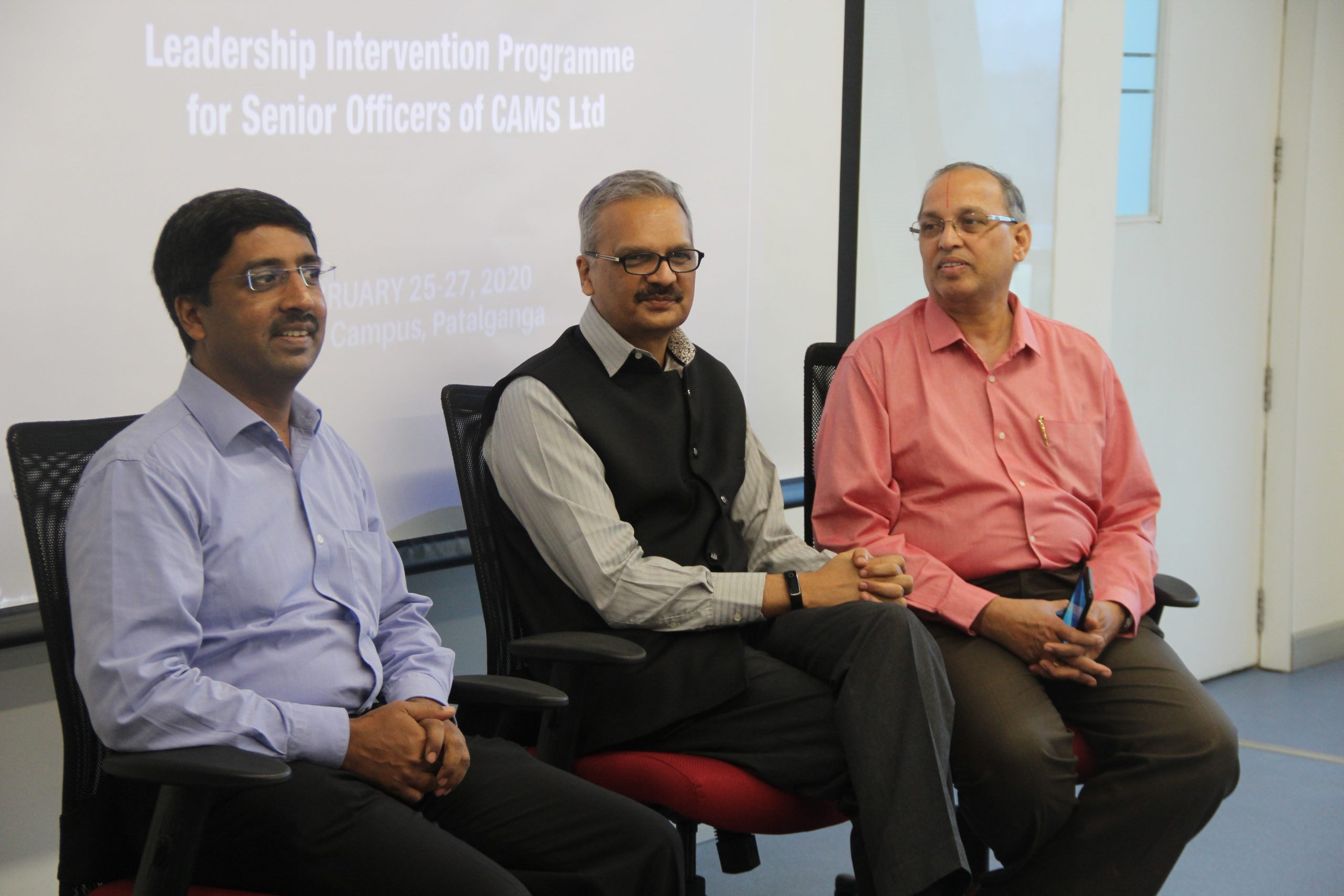 Leadership Intervention Programme for Senior Officers of CAMS Ltd| February 25-27, 2020