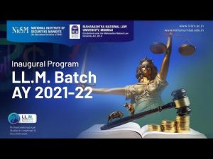 LLM Inaugural program, 2021-22