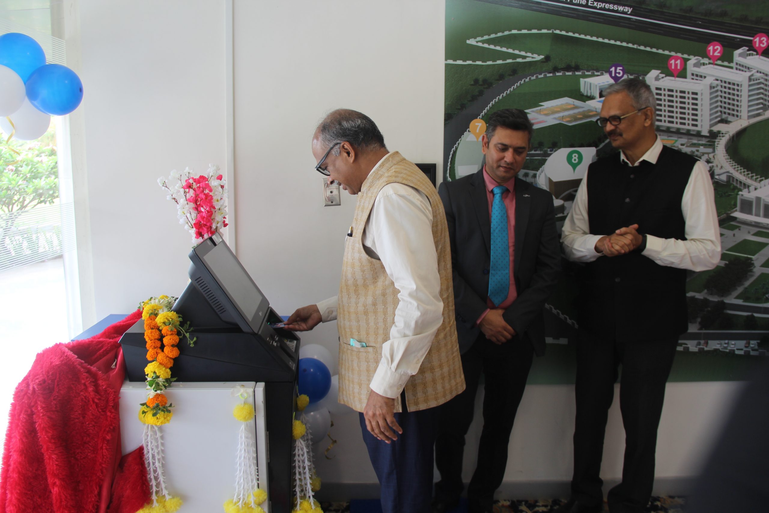 ATM Inauguration at NISM- A joint initiative of NISM & HDFC Bank