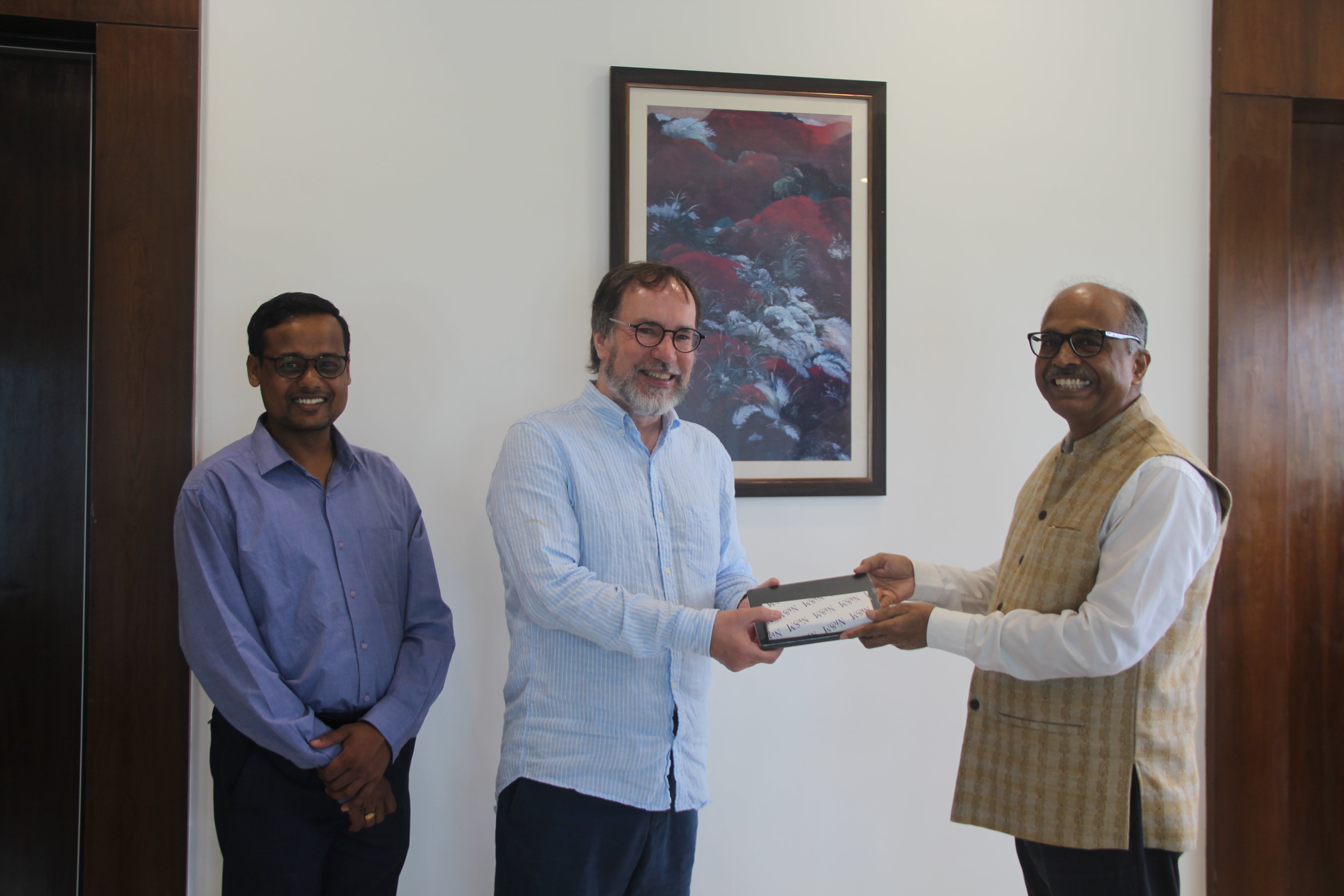 Visit of Dr. Kevin R. James -Co-Investigator, Systemic Risk Centre (SRC), London School of Economics (LSE), United Kingdom 23-24 June 2022 | NISM Campus, Patalganga