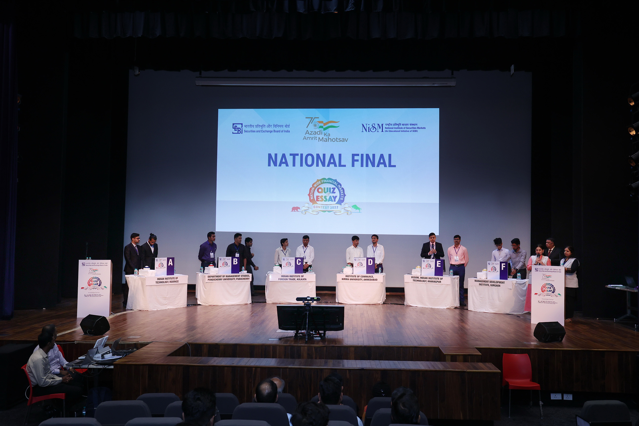 National Round: Nation-Wide Financial Markets Quiz & Essay Contest 2022 I July 24, 2022