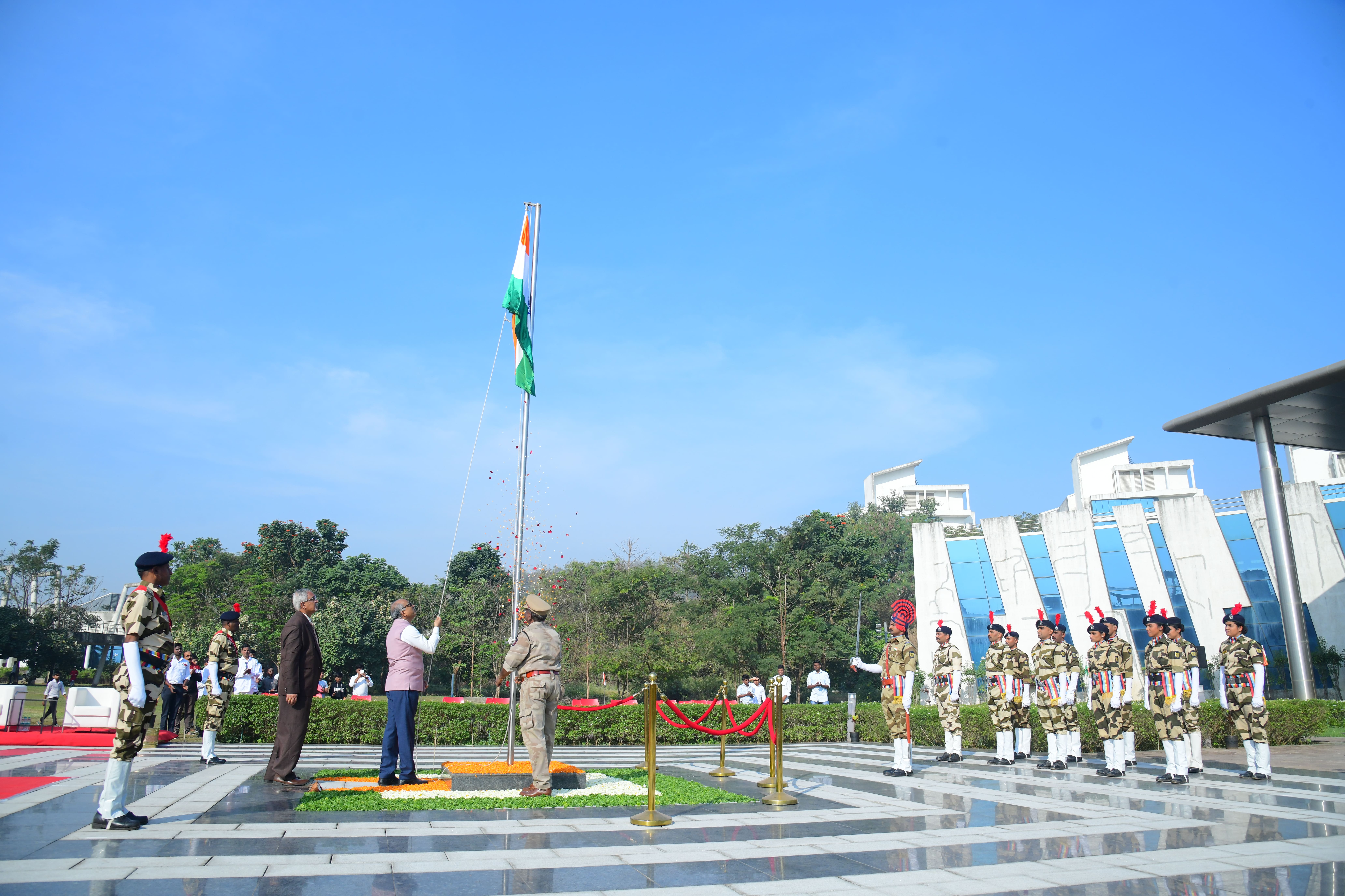 Republic Day 2024 at NISM Campus,  January 26, 2024