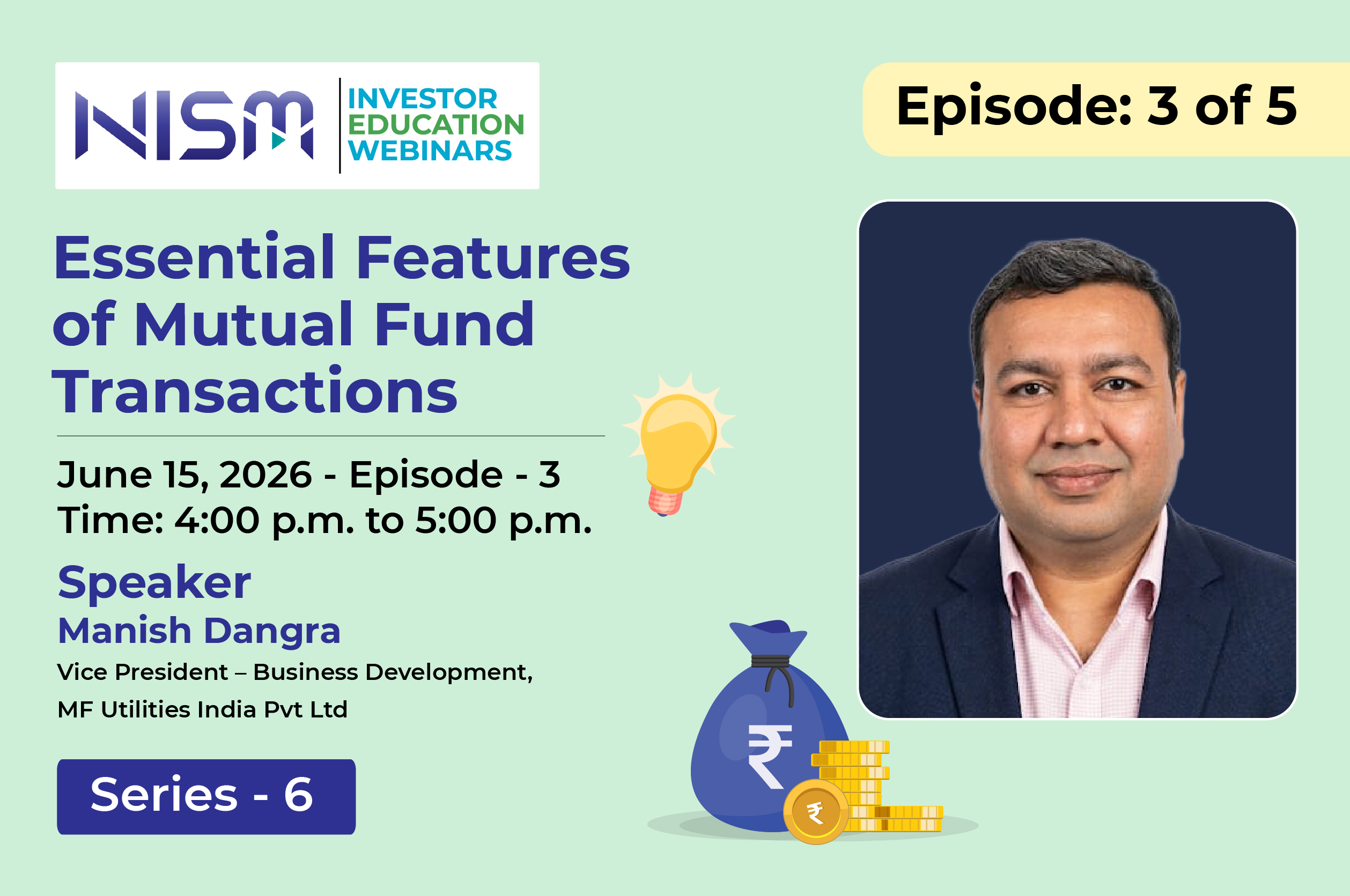 Essential Features of Mutual Fund Transactions