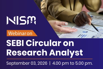 Webinar on Sebi Circular on Research Analyst